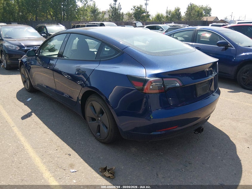 2023 TESLA MODEL 3 auction photo 3
