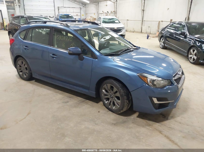 Vin: jf1gpap62g8222860, lot: 46307616, subaru impreza 2.0i sport premium 2016 img_1