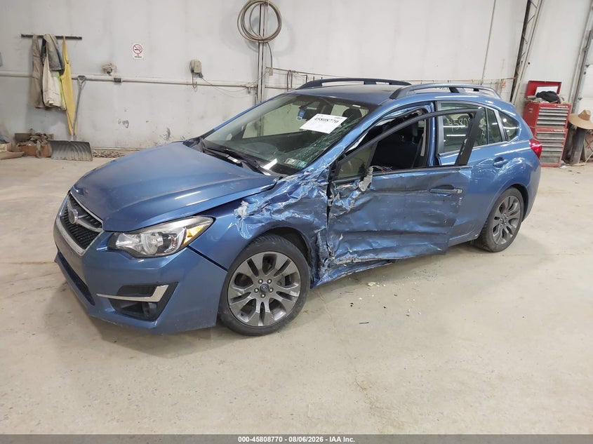 2016 SUBARU IMPREZA HATCHBACK 2.0L H-4 DOHC, VVT, 148HP