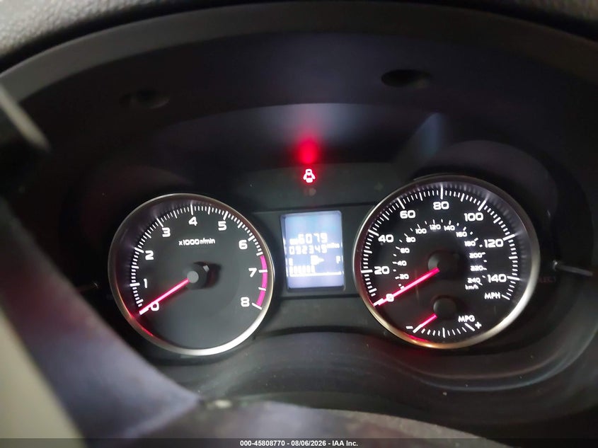 2016 SUBARU IMPREZA HATCHBACK 2.0L H-4 DOHC, VVT, 148HP