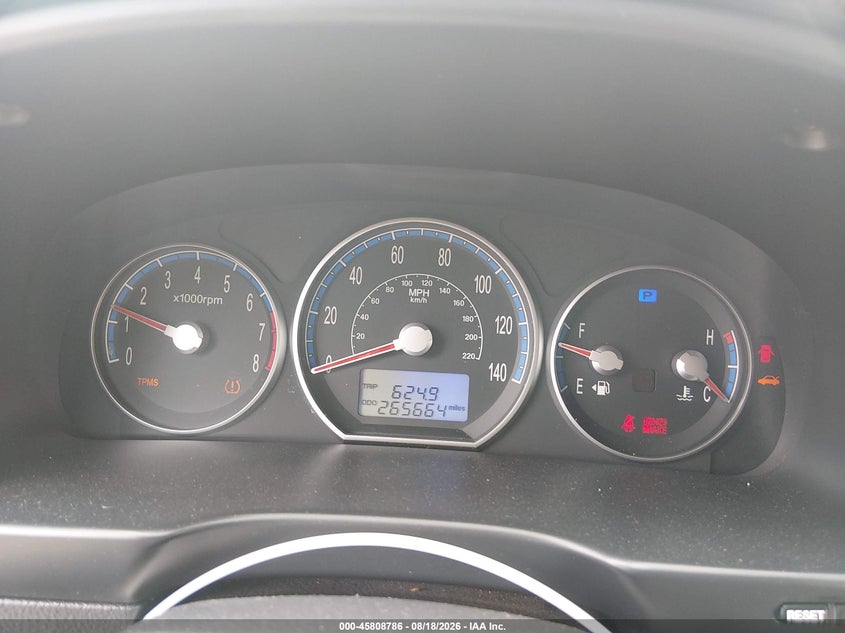 HYUNDAI SANTA FE 2009 VIN 5NMSG73D99H303111