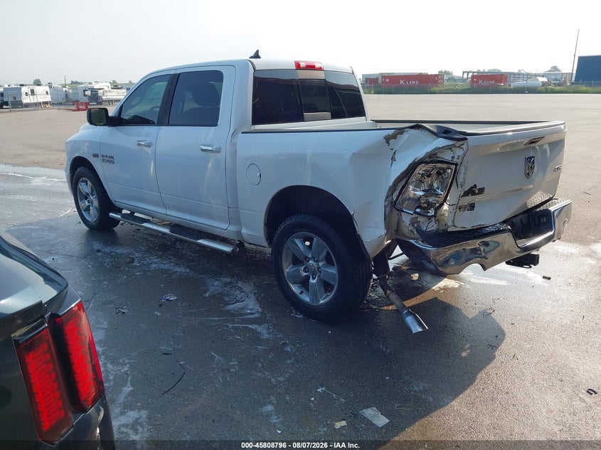 Vin: 1c6rr7lt7es296519, lot: 46307642, ram 1500 big horn 20143