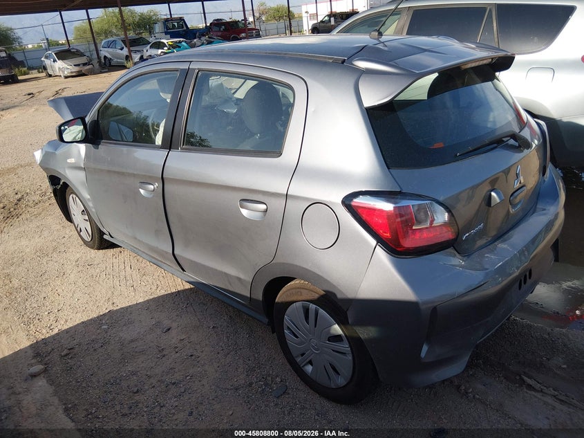 Vin: ml32auhj4nh003697, lot: 46307646, mitsubishi mirage es/le 20223