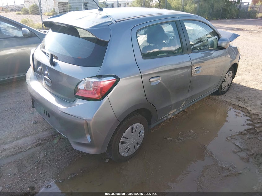 Vin: ml32auhj4nh003697, lot: 46307646, mitsubishi mirage es/le 20224