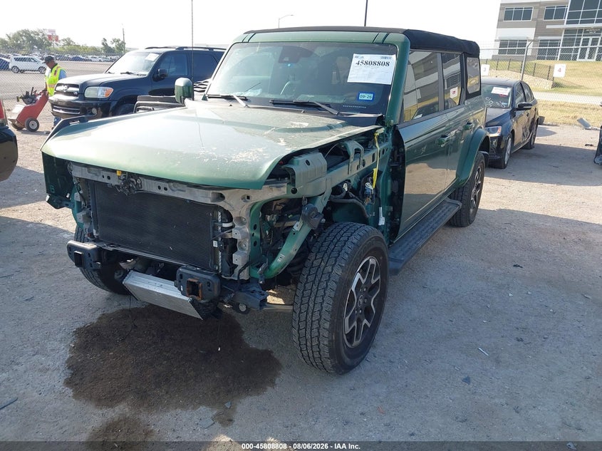 Vin: 1fmde8bh3rla73827, lot: 46307654, ford bronco outer banks 20242