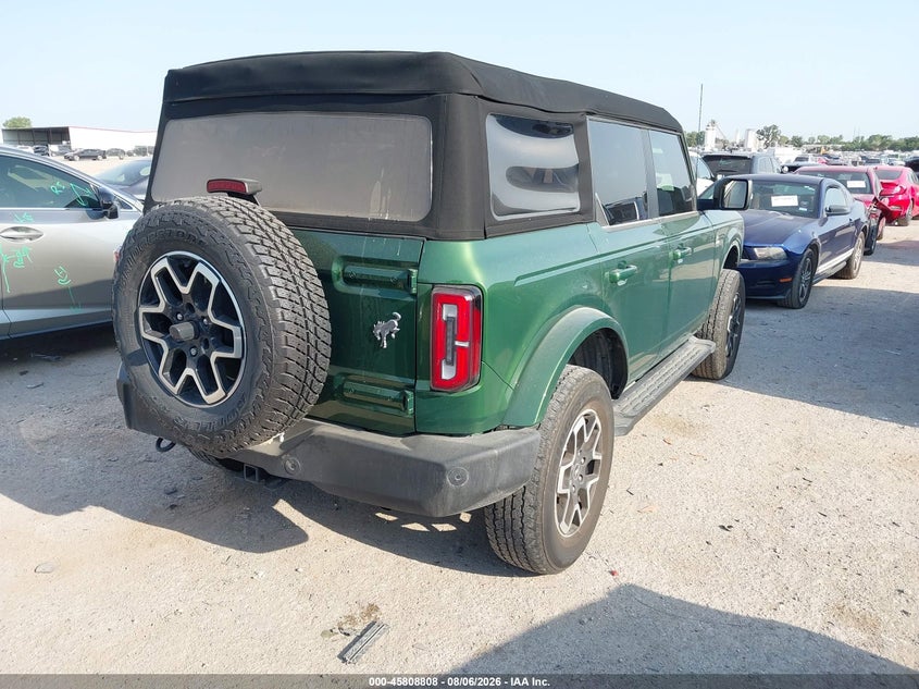 Vin: 1fmde8bh3rla73827, lot: 46307654, ford bronco outer banks 20244