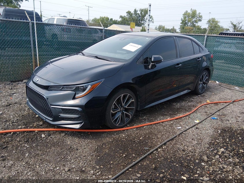 2021 Toyota Corolla Se, Right Side, IAAI, VIN JTDP4MCE1MJ066686 — photo 2