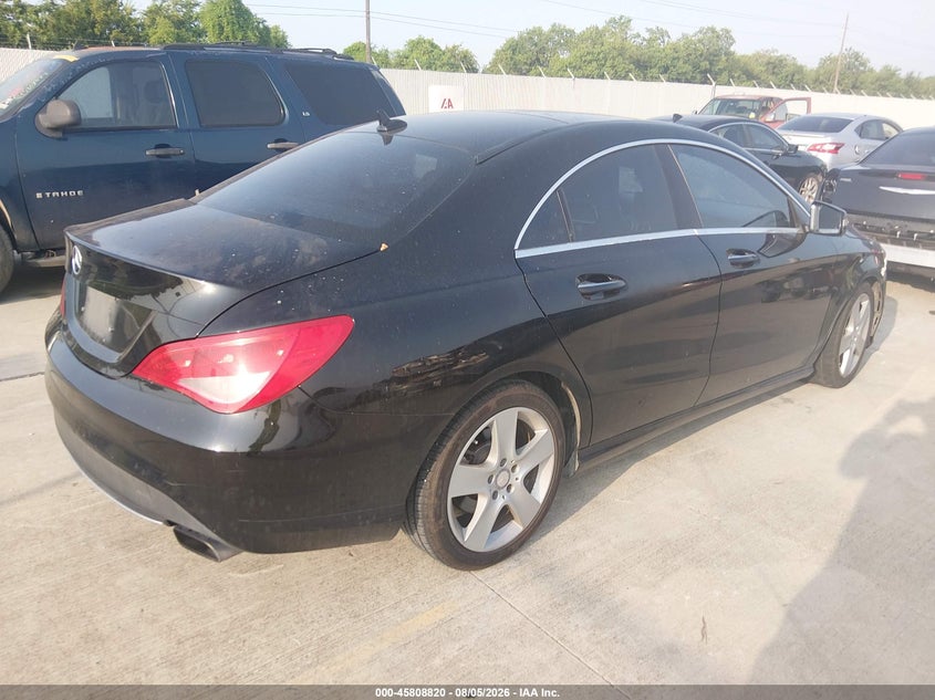 2015 MERCEDES-BENZ CLA 250 auction photo 4