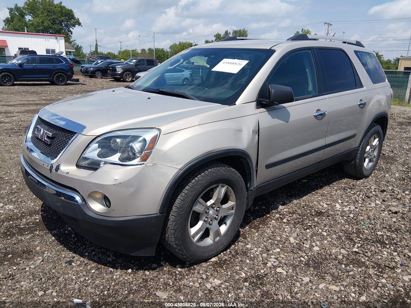 Vin: 1gkkrned5bj183355, lot: 46307672, gmc acadia sl 20112