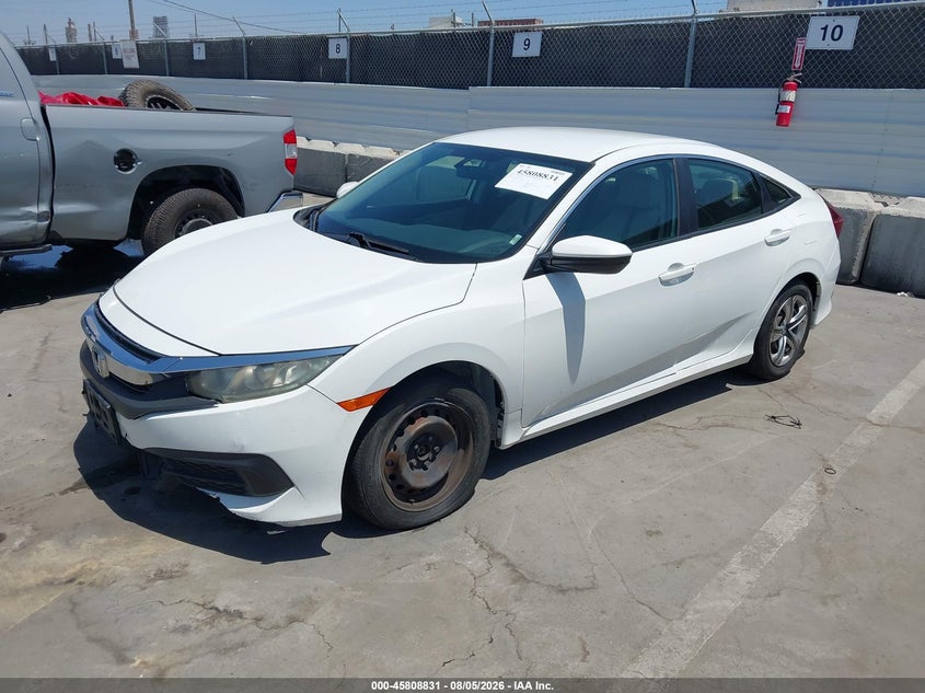 Vin: 2hgfc2f59gh545850, lot: 46307677, honda civic lx 20162