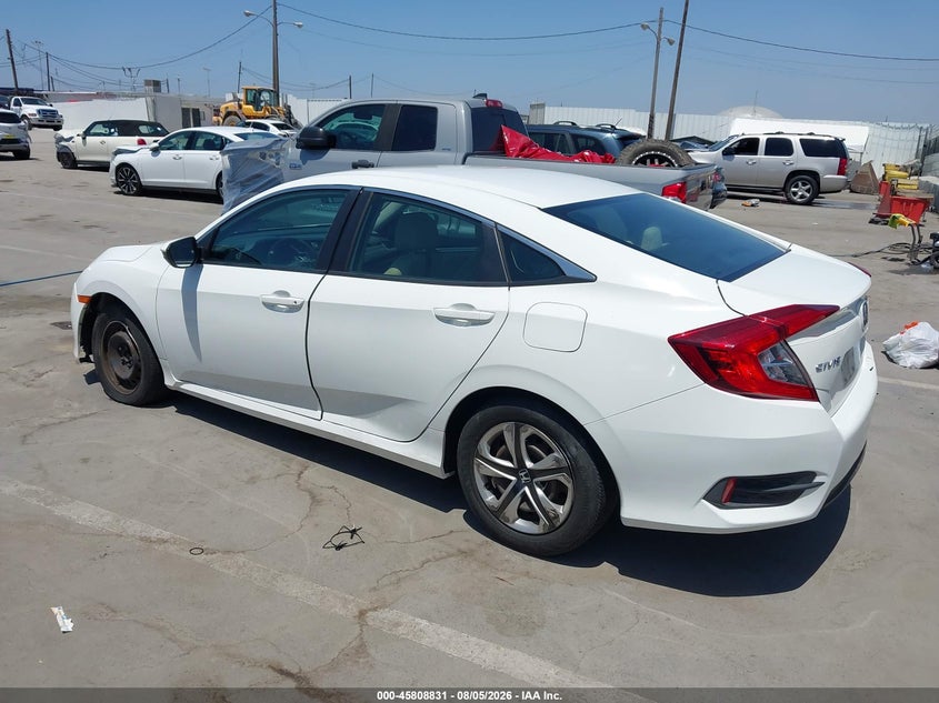 Vin: 2hgfc2f59gh545850, lot: 46307677, honda civic lx 20163