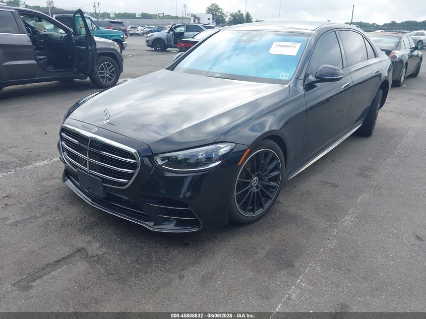 Vin: w1k6g7gb9pa199906, lot: 46307678, mercedes-benz s 580 4matic 20232
