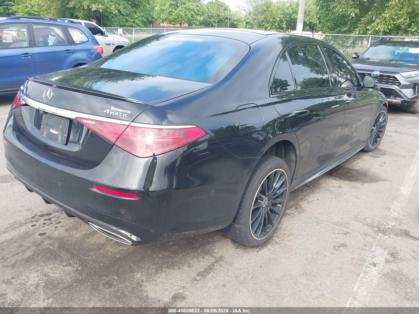 Vin: w1k6g7gb9pa199906, lot: 46307678, mercedes-benz s 580 4matic 20234