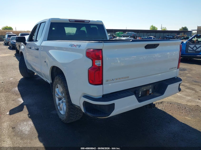 Vin: 1gcrybek9nz216826, lot: 46307688, chevrolet silverado 1500 ltd 4wd  standard bed custom 20223
