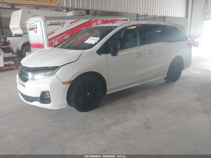Vin: 5fnrl6h77tb016088, lot: 46307690, honda odyssey sport-l 20262