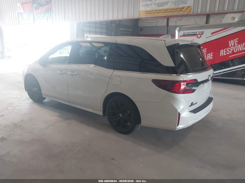 Vin: 5fnrl6h77tb016088, lot: 46307690, honda odyssey sport-l 20263