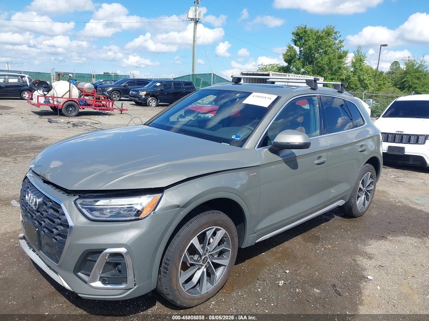 Vin: wa1eaafy6r2006676, lot: 46307704, audi q5 premium plus 45 tfsi s line quattro 20242