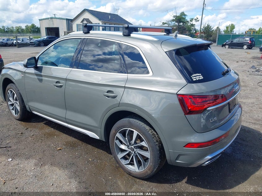 Vin: wa1eaafy6r2006676, lot: 46307704, audi q5 premium plus 45 tfsi s line quattro 20243