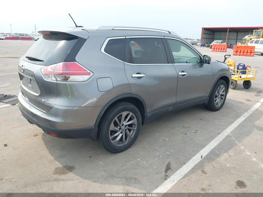 Vin: 5n1at2mv5gc735770, lot: 46307709, nissan rogue sl 20164