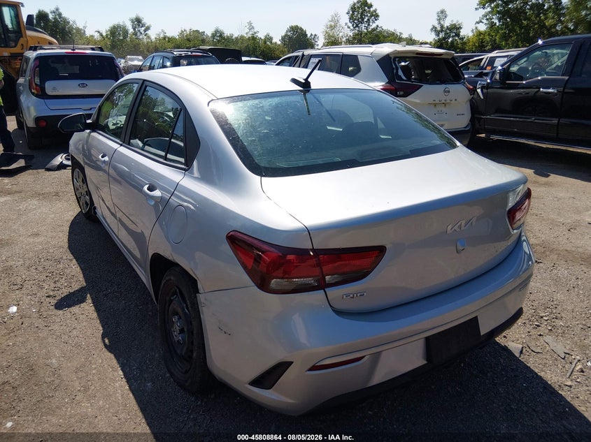 Vin: 3kpa24ad2ne510470, lot: 46307710, kia rio lx 20223