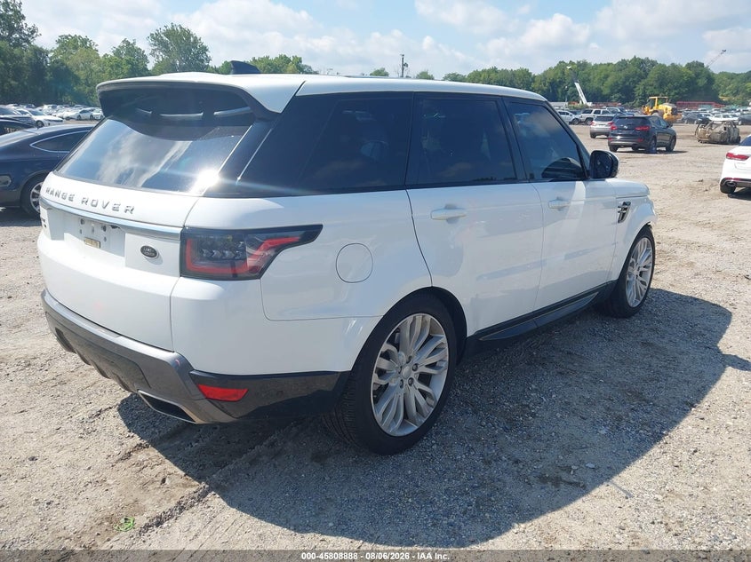 Vin: salwr2su2la746789, lot: 46307734, land rover range rover sport hse mhev 20204