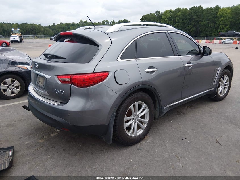 2016 INFINITI QX70 auction photo 4