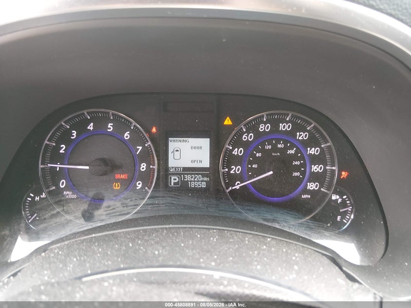 2016 INFINITI QX70 auction photo 7
