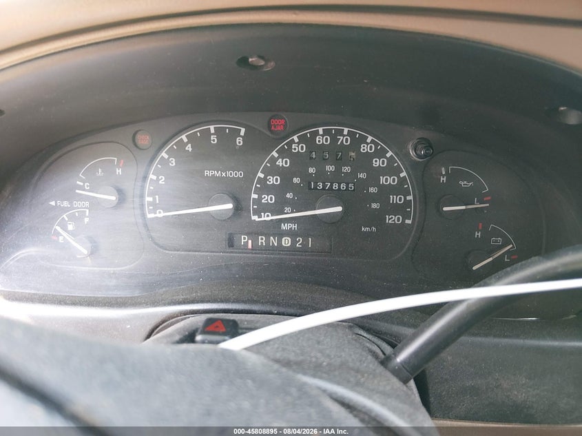 1999 FORD RANGER TRUCK 4.0L V-6 160HP