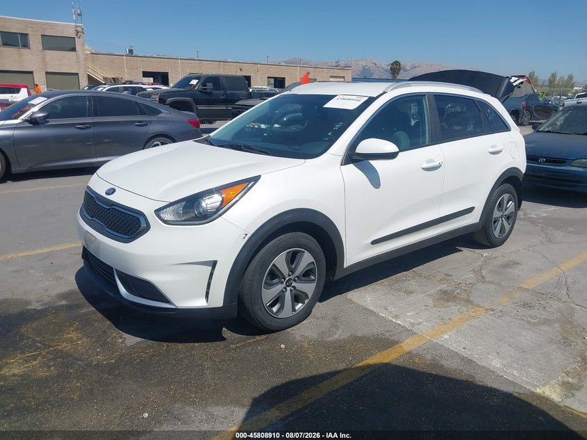 2019 KIA NIRO SPORT UTILITY VEHICLE 1.6L I-4 DI, DOHC, VVT, 104HP