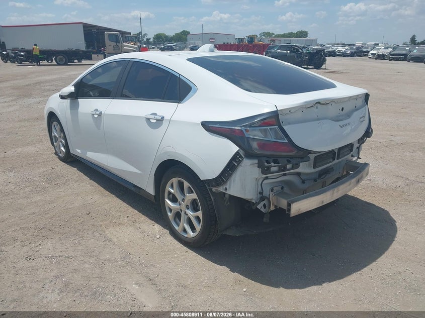 Vin: 1g1rb6s56ku126204, lot: 46307757, chevrolet volt premier 20193