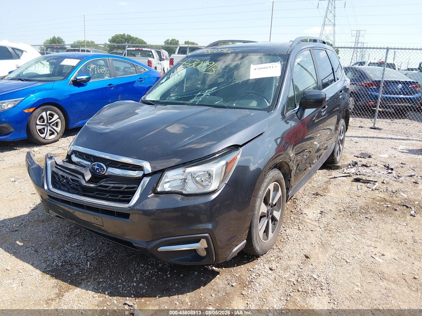 Vin: jf2sjalc6jh450662, lot: 46307759, subaru forester 2.5i limited 20182
