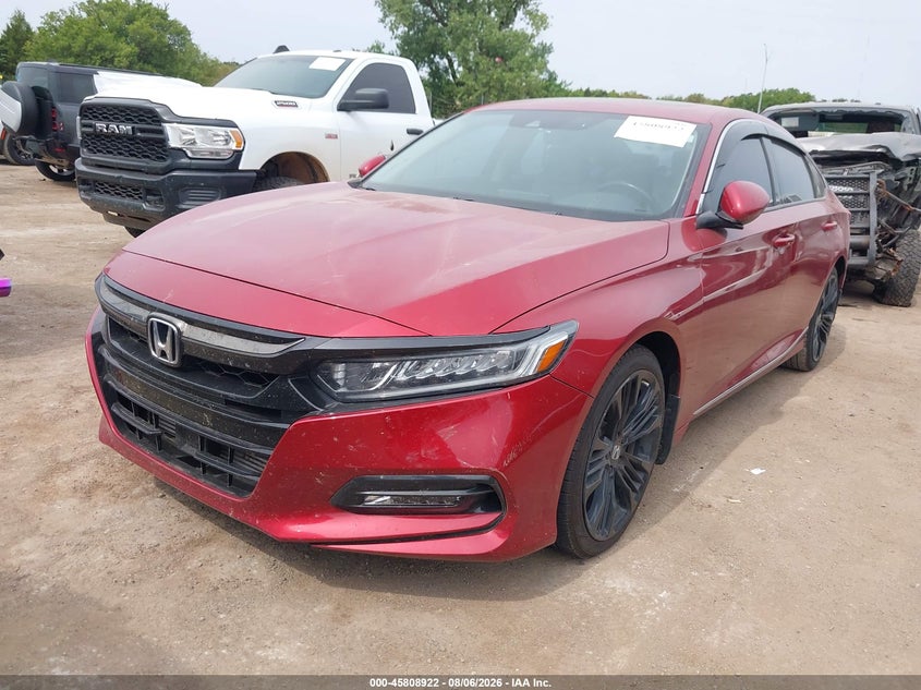Vin: 1hgcv1f51ka021414, lot: 46307768, honda accord ex-l 20192