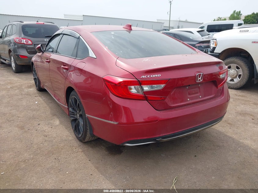 Vin: 1hgcv1f51ka021414, lot: 46307768, honda accord ex-l 20193