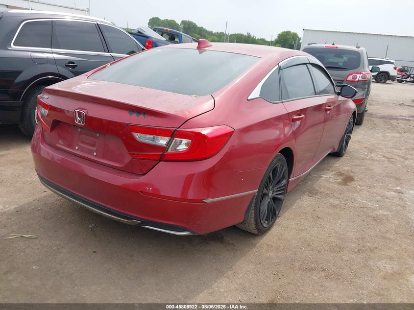 Vin: 1hgcv1f51ka021414, lot: 46307768, honda accord ex-l 20194