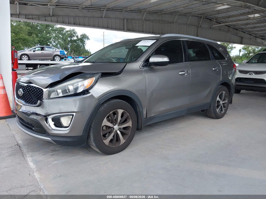 Vin: 5xyph4a11hg190466, lot: 46307773, kia sorento 2.0t ex 20172
