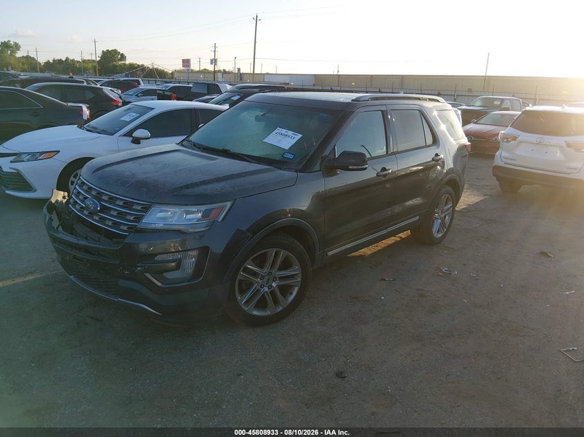 Vin: 1fm5k7d86gc603190, lot: 46307779, ford explorer xlt 20162