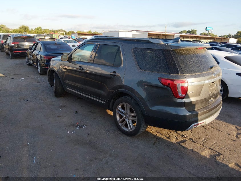 Vin: 1fm5k7d86gc603190, lot: 46307779, ford explorer xlt 20163