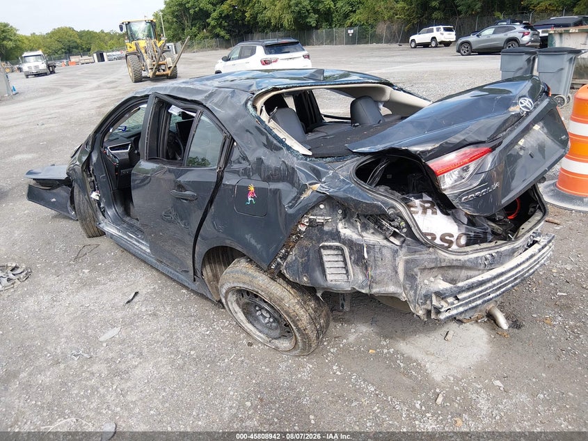 Vin: 5yfb4mde7rp195866, lot: 46307788, toyota corolla le 20243