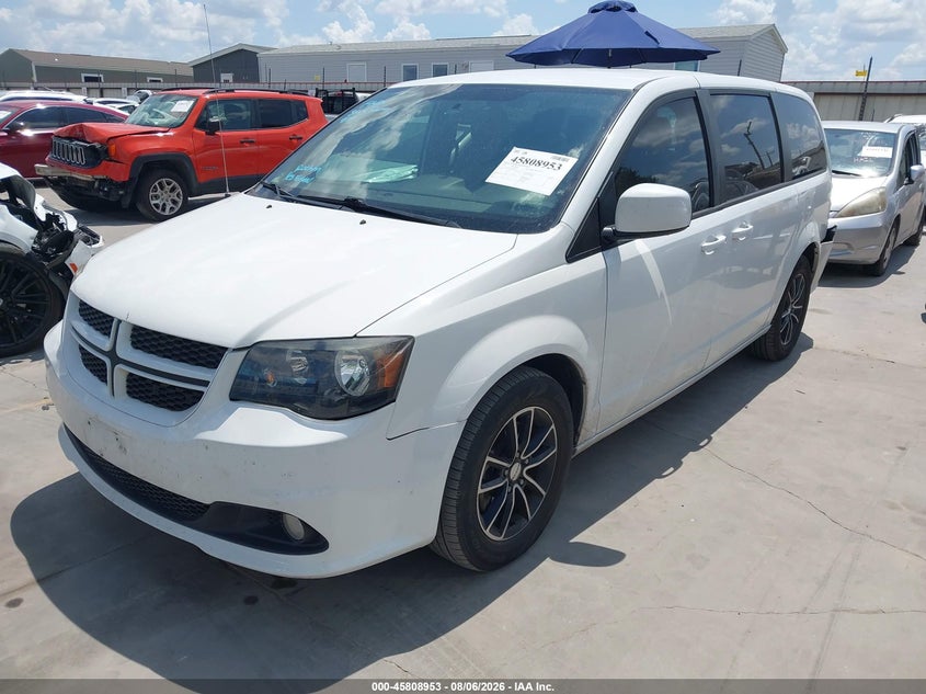 Vin: 2c4rdgeg8jr189367, lot: 46307799, dodge grand caravan gt 20182