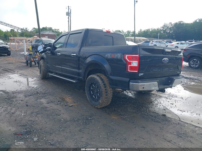 Vin: 1ftew1eg5jfc87527, lot: 46307813, ford f-150 xlt 20183
