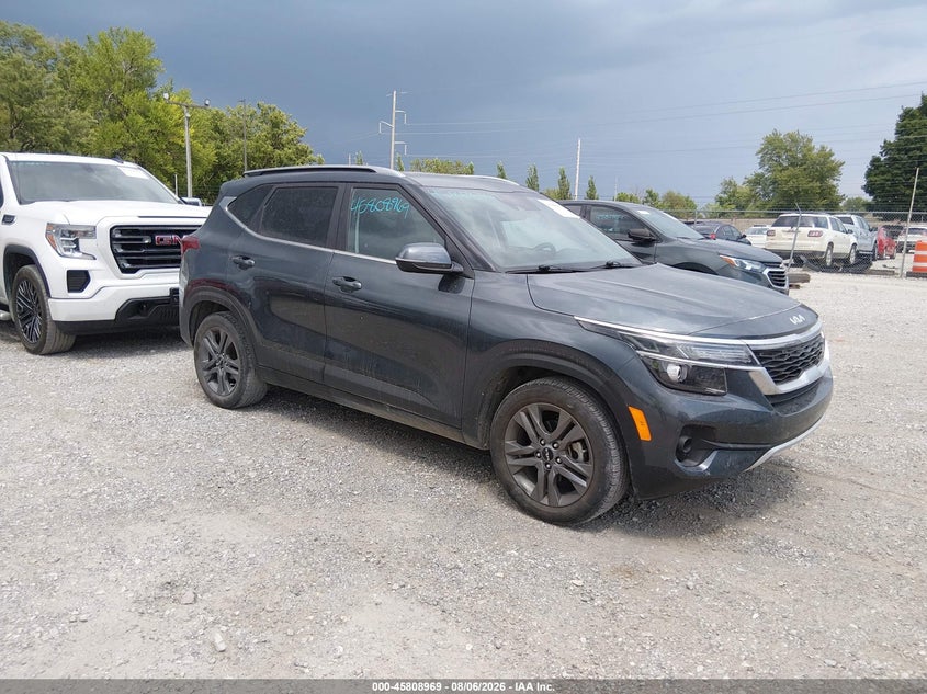 Vin: kndeu2aa2p7431518, lot: 46307815, kia seltos s 20231