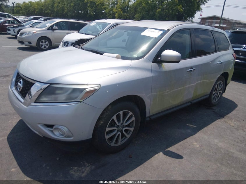 Vin: 5n1ar2mn7dc605726, lot: 46307819, nissan pathfinder s 20132