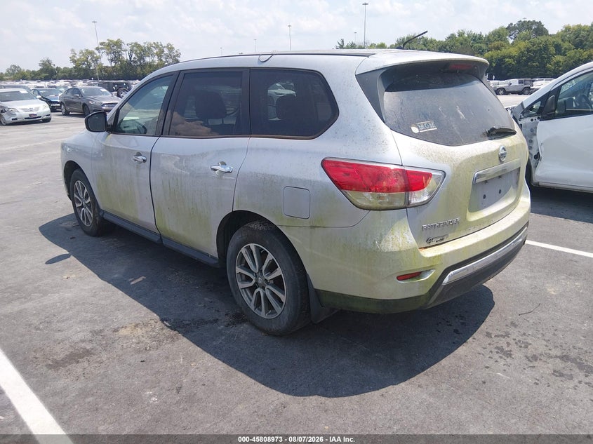 Vin: 5n1ar2mn7dc605726, lot: 46307819, nissan pathfinder s 20133