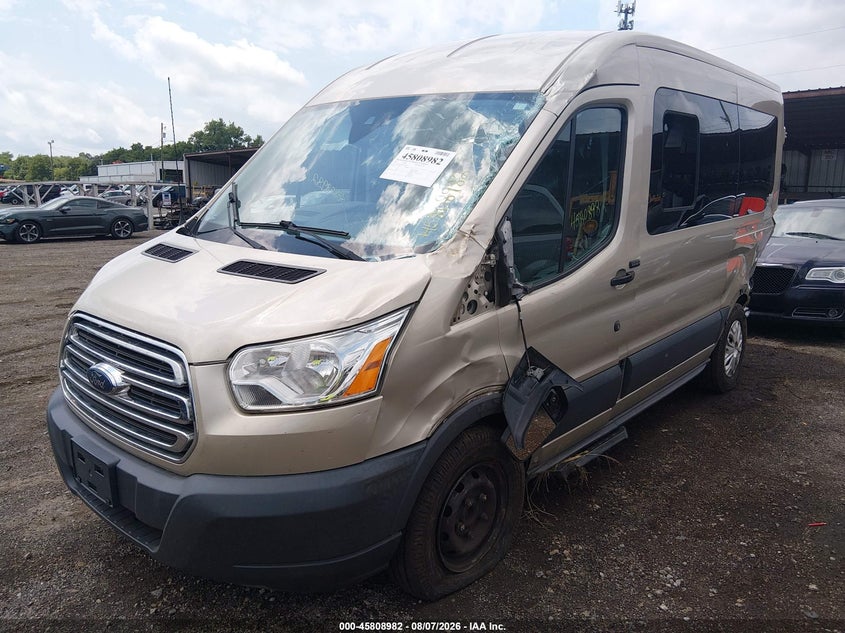 Vin: 1fmzk1cm6hka45185, lot: 46307828, ford transit-150 xlt 20172