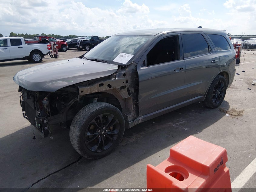 Vin: 1c4rdhag4mc540641, lot: 46307829, dodge durango sxt plus rwd 20212