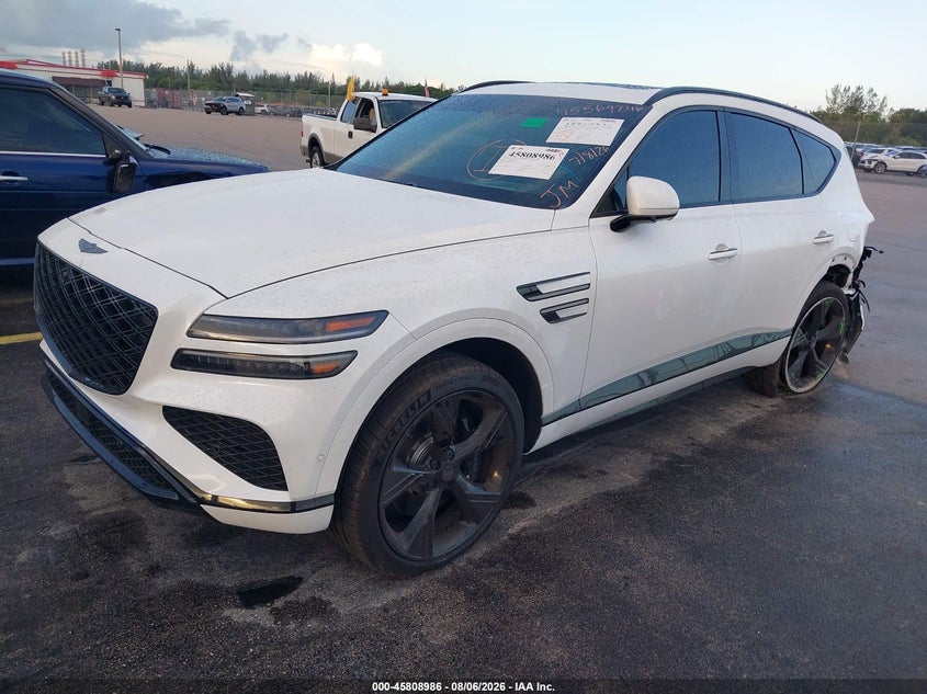 2026 GENESIS GV80 SPORT UTILITY VEHICLE 3.5L V-6 DI, DOHC, VVT, TURBO, 375HP