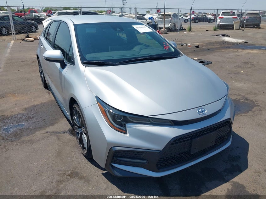 Vin: jtds4rce2lj029992, lot: 46307837, toyota corolla se 2020 img_1