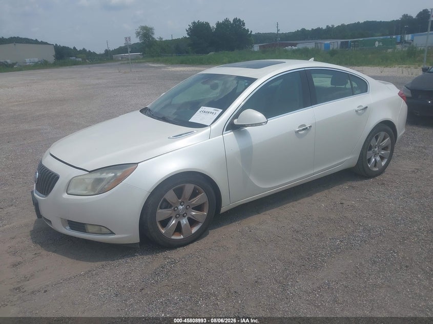Vin: 2g4gt5gv0c9211757, lot: 46307839, buick regal turbo - premium 2 20122