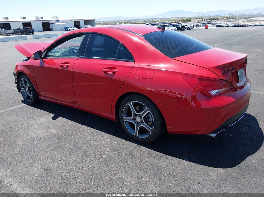 Vin: wddsj4ebxen155677, lot: 46307841, mercedes-benz cla 250 20143