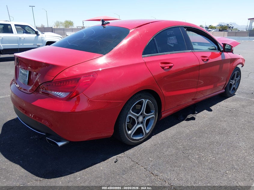 Vin: wddsj4ebxen155677, lot: 46307841, mercedes-benz cla 250 20144